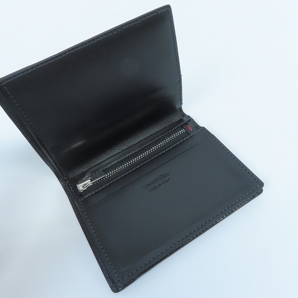 実際に弊社で買取させて頂いたDaniel&Bob/ダニエルアンドボブ レザー/牛革 二つ折り財布 コインケース ブラック 031-1936の画像 3枚目