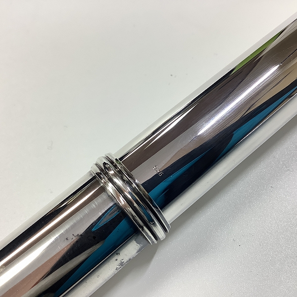実際に弊社で買取させて頂いたSANKYO FLUTE/三響フルート Etude/エチュード 頭部管銀製 ケース付きの画像 3枚目