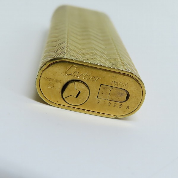 実際に弊社で買取させて頂いたCartier/カルティエ ゴールド ガスライターの画像 4枚目