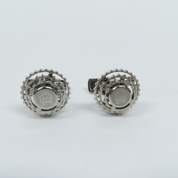実際に弊社で買取させて頂いたdunhill/ダンヒル STEEL  カフスの画像 1枚目