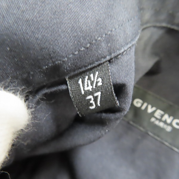 実際に弊社で買取させて頂いたGIVENCHY/ジバンシィ スター刺繍 長袖ドレスシャツ 37の画像 3枚目