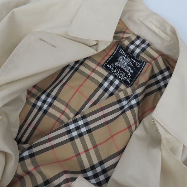 実際に弊社で買取させて頂いたBurberry/バーバリー トレンチコート クリーム系の画像 2枚目