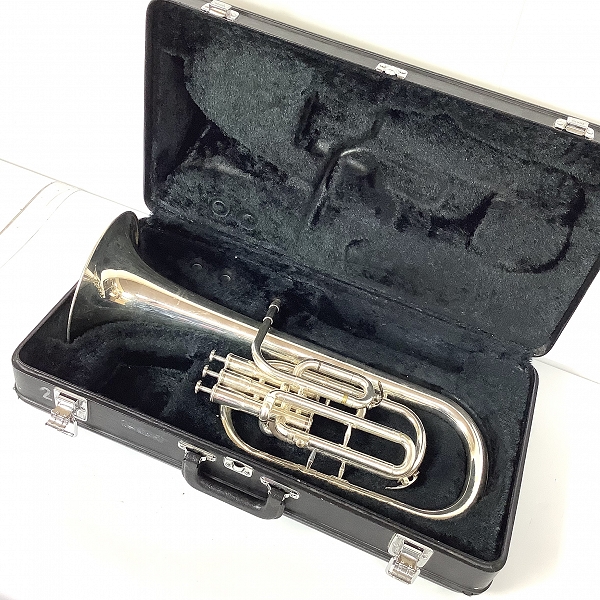 実際に弊社で買取させて頂いた★YAMAHA/ヤマハ アルトホルン YAH203 ハードケース付き【ジャンク】