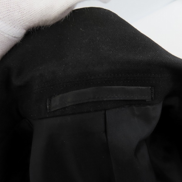 実際に弊社で買取させて頂いたLAD MUSICIAN/ラッドミュージシャン 19AW ウールギャバ 1Bテーラードジャケット 2219-301/42の画像 5枚目