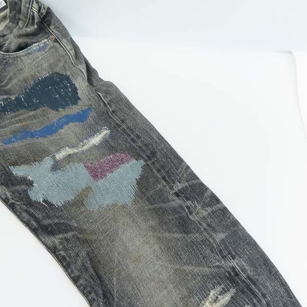 実際に弊社で買取させて頂いたNEIGHBORHOOD/ネイバーフッド GRITTY SAVAGE . NARROW /サベージデニム PT 172DCNH-PTM20/XLの画像 8枚目