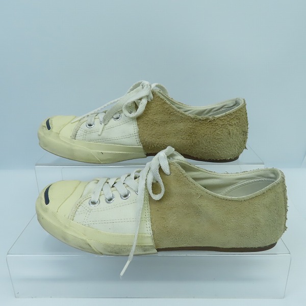 実際に弊社で買取させて頂いたMIHARAYASUHIRO/ミハラヤスヒロ スエード×キャンバス スニーカー 23190100/26の画像 3枚目