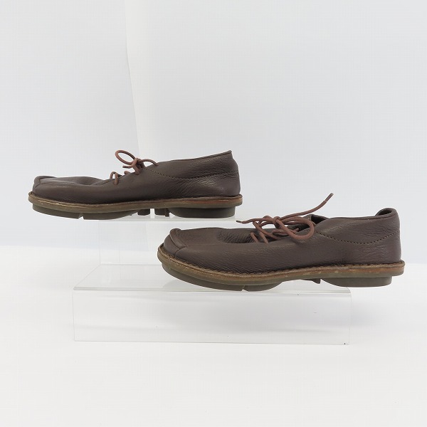 実際に弊社で買取させて頂いたtrippen/トリッペン レースアップレザーシューズの画像 3枚目