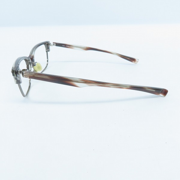 実際に弊社で買取させて頂いた999.9/フォーナインズ ウェリントン型 メガネフレーム/アイウェア/眼鏡 M-27 6023の画像 2枚目