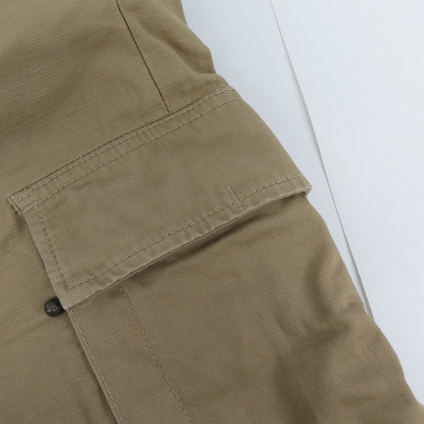 実際に弊社で買取させて頂いたGOODENOUGH/グッドイナフ SELVEDGE SLUB CLOPED CARGO クロップドパンツ/2の画像 6枚目