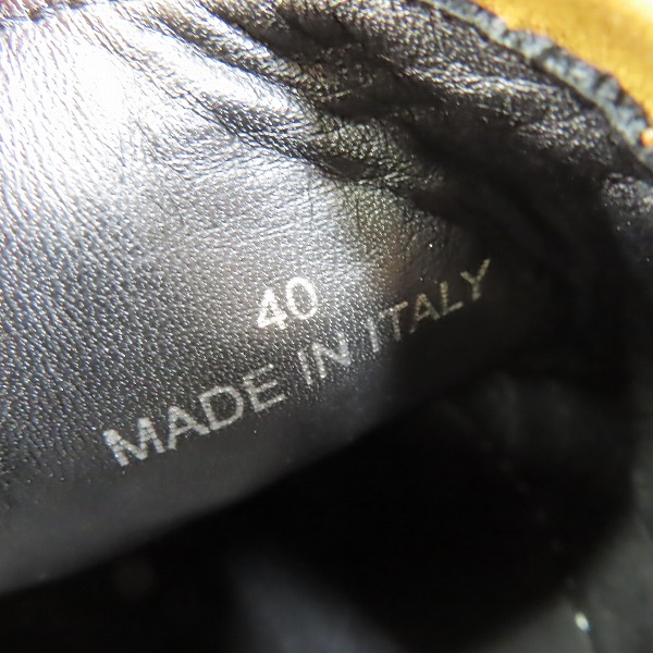 実際に弊社で買取させて頂いたJimmy Choo/ジミーチュウ スタッズ スリッポン/40の画像 5枚目