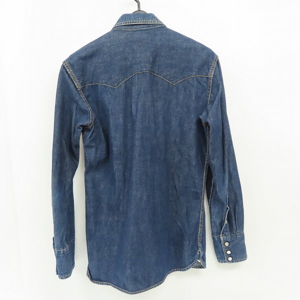 実際に弊社で買取させて頂いたTHE FLAT HEAD/フラットヘッド デニムウエスタンシャツの画像 1枚目