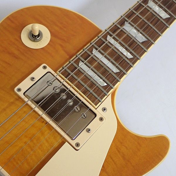 実際に弊社で買取させて頂いた★Epiphone/エピフォン Elitist Les Paul Standard/エリーティスト レスポールスタンダード 日本製 ハードケース付の画像 5枚目