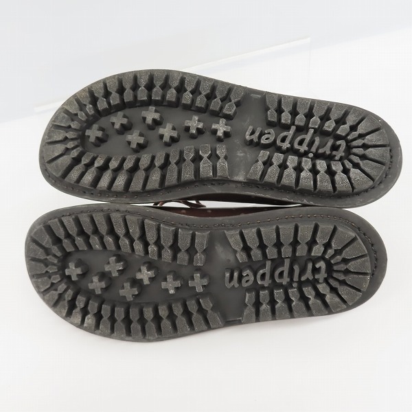 実際に弊社で買取させて頂いたtrippen/トリッペン パンチング レザーシューズ/40の画像 2枚目