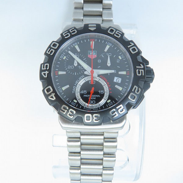 実際に弊社で買取させて頂いたTAG Heuer/タグホイヤー FORMULA1/フォーミュラ1 クロノグラフ CAH1110 RWX2698【動作未確認】