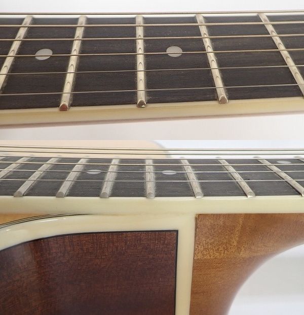 実際に弊社で買取させて頂いた★Epiphone/エピフォン Pro-1 ULTRA NA エレアコ/アコースティックギター ソフトケース付の画像 4枚目