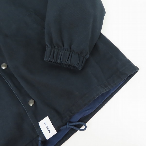 実際に弊社で買取させて頂いたDESCENDANT/ディセンダント コーチジャケット/size：1の画像 6枚目