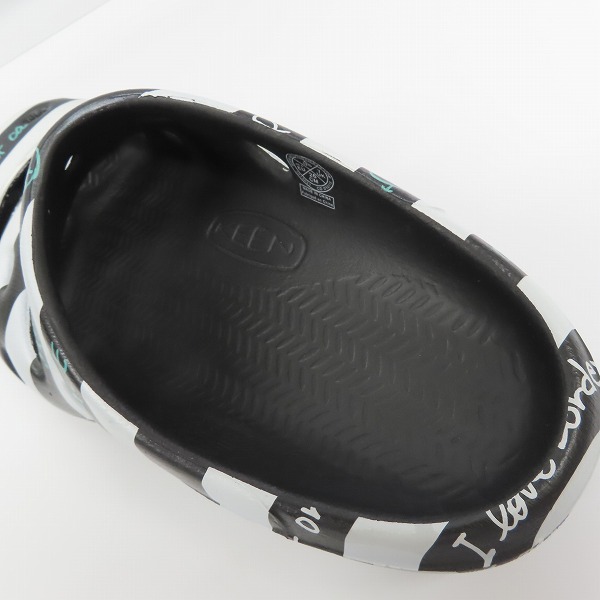 実際に弊社で買取させて頂いたKEEN/キーン Yogui Arts/ヨギ アーツ Surf Border Black サンダル 1013021/26の画像 4枚目