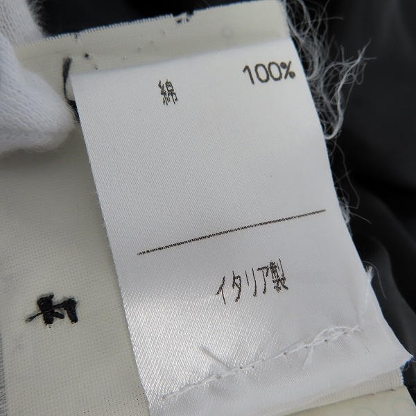 実際に弊社で買取させて頂いたHELMUT LANG/ヘルムートラング ステンカラーコート/size：50の画像 5枚目