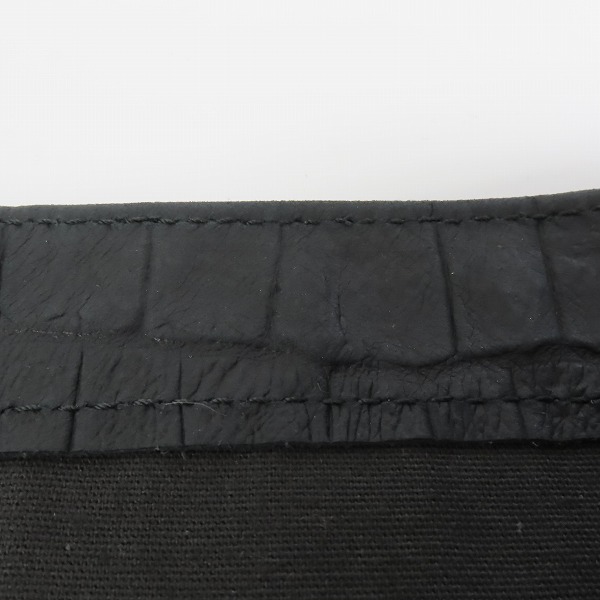 実際に弊社で買取させて頂いたDaniel&Bob/ダニエル＆ボブ 型押しレザー ショルダーバッグ ポーチ付きの画像 8枚目