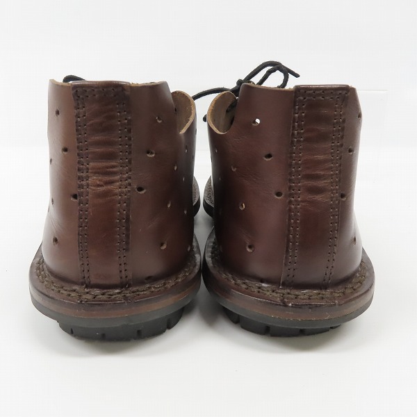 実際に弊社で買取させて頂いたTrippen/トリッペン パンチング レースアップ レザーシューズ ダークブラウンの画像 1枚目