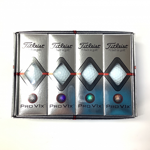 実際に弊社で買取させて頂いた【未使用】Titleist/タイトリスト PRO V1X ゴルフボール 1ダース