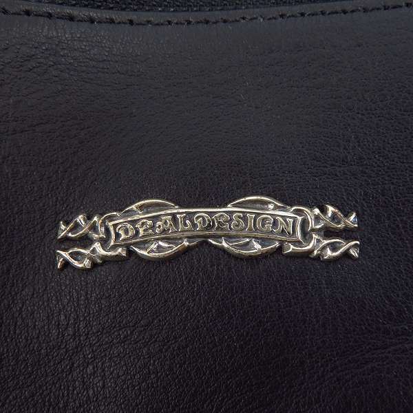 実際に弊社で買取させて頂いたDEAL DESIGN/ディールデザイン 2way レザー ブリーフバッグ/ショルダーバッグの画像 4枚目