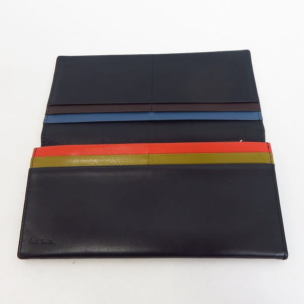 実際に弊社で買取させて頂いたPaul Smith/ポールスミス レザー ロングウォレット/長財布の画像 3枚目