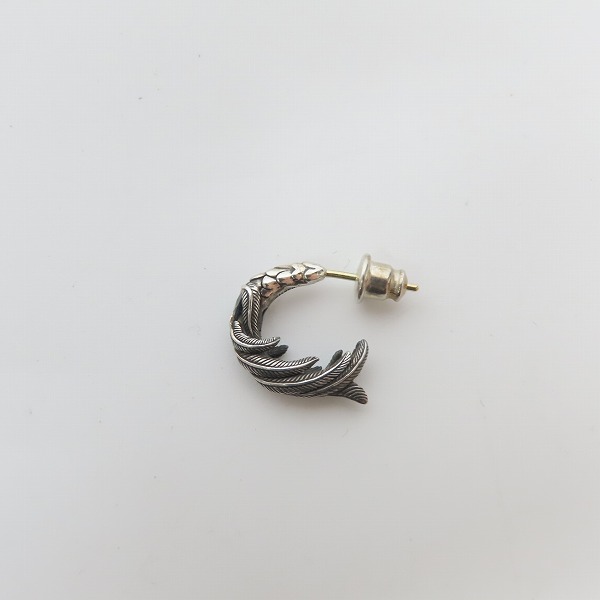 実際に弊社で買取させて頂いたBloody Mary/ブラッディマリー ピアス フェザーデザイン w/ストーンの画像 1枚目