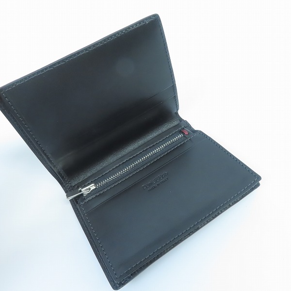 実際に弊社で買取させて頂いたDaniel&Bob/ダニエルアンドボブ レザー/牛革 二つ折り財布 コインケース ダークネイビー 031-1936の画像 3枚目