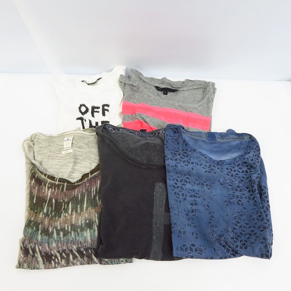 実際に弊社で買取させて頂いたMARC JACOBS/マークジェイコブス  REPLAY/リプレイ 半袖Tシャツ 5点セット