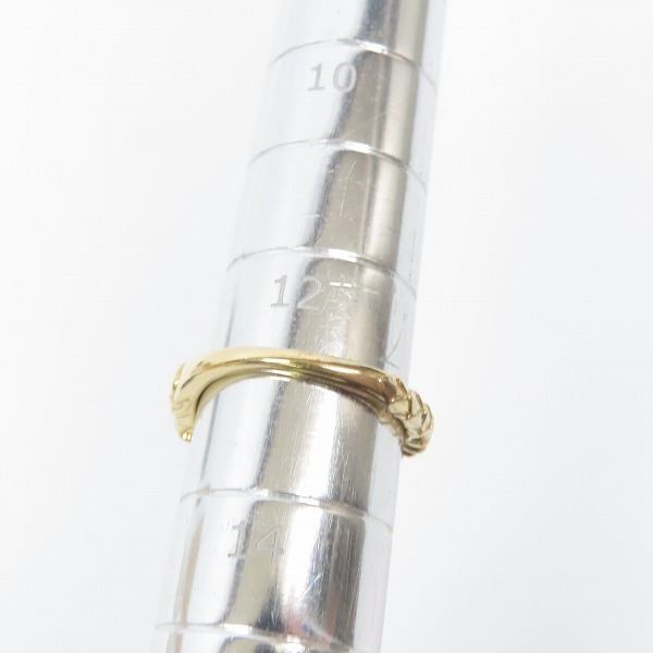 実際に弊社で買取させて頂いた【ギャラ付き】Bloody Mary/ブラッディマリー 鵺 リング wダイアモンド 13号の画像 8枚目