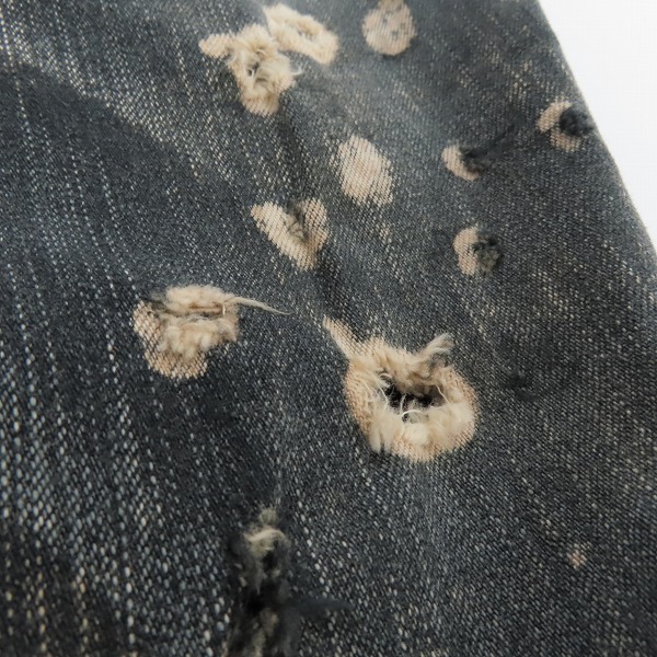 実際に弊社で買取させて頂いたLGB/ルグランブルー ブリーチ加工 デニムパンツ OCEAN/S-WOLF/25の画像 7枚目