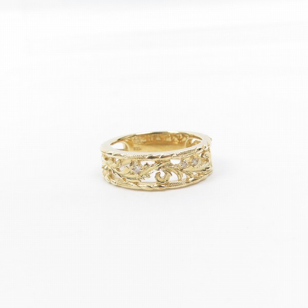 実際に弊社で買取させて頂いた【ギャラ付き】Bloody Mary/ブラッディマリー FAVOR K18 リング/13号の画像 1枚目