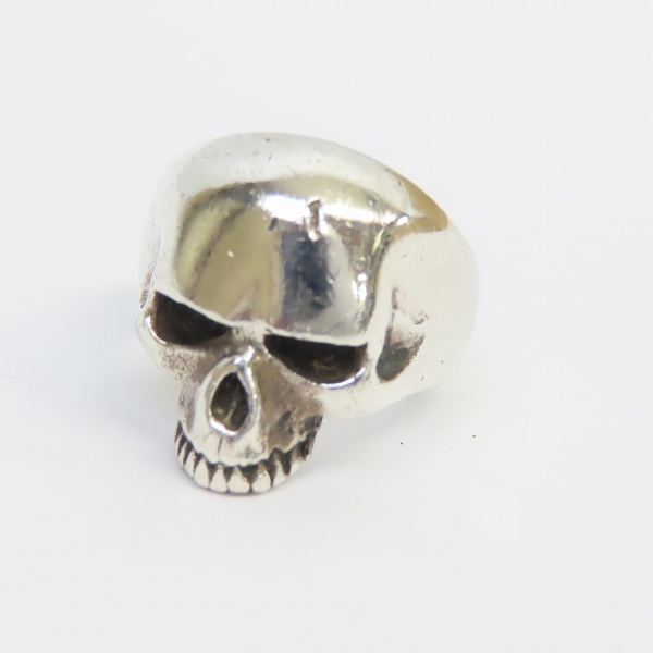 実際に弊社で買取させて頂いたCRAZY PIG/クレイジーピッグ スモールエビルスカルリング 10.5号