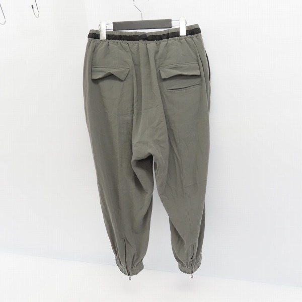 実際に弊社で買取させて頂いたThe Viridi-anne/ザ ヴィリジアン ハード ツイスト ダブル ウィーブ カフ パンツVI-3202-04/size：2の画像 1枚目