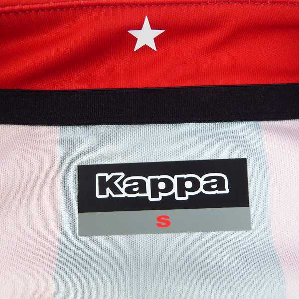 実際に弊社で買取させて頂いた【未使用】kappa/カッパ 北海道コンサドーレ札幌 15周年記念ロゴ レプリカユニホーム/Sの画像 2枚目