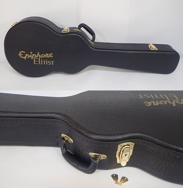 実際に弊社で買取させて頂いた★Epiphone/エピフォン Elitist Les Paul Standard/エリーティスト レスポールスタンダード 日本製 ハードケース付の画像 9枚目