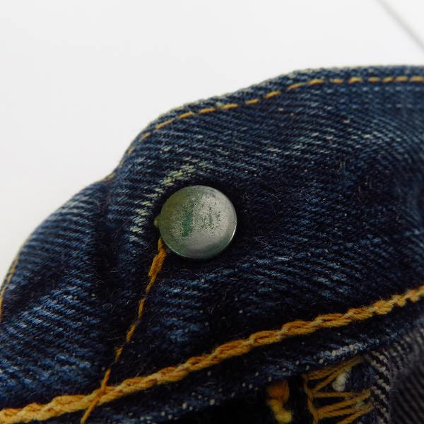 実際に弊社で買取させて頂いたTHE FLAT HEAD/フラットヘッド T.F.H インディゴデニムパンツ 3005XX/31の画像 8枚目