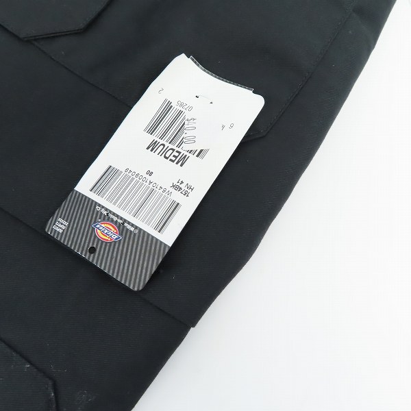 実際に弊社で買取させて頂いたDickies/ディッキーズ 半袖 ワークシャツ 1574BK/Mの画像 7枚目