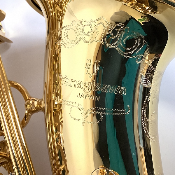 実際に弊社で買取させて頂いた★YANAGISAWA/ヤナギサワ アルトサックス A-WO10 マウスピース/セミハードケース付きの画像 2枚目