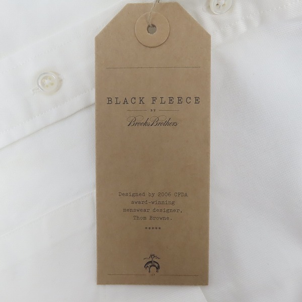 実際に弊社で買取させて頂いた【未使用】BLACK FLEECE by Brooks Brothers/ブルックスブラザーズ オックスフォードシャツ/長袖ボタンシャツ/BB2の画像 6枚目