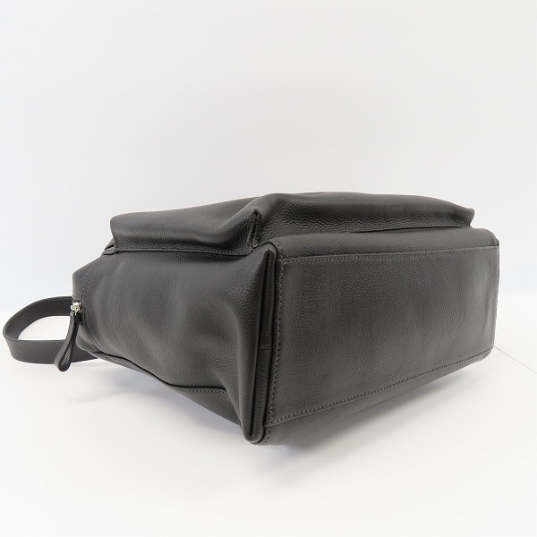 実際に弊社で買取させて頂いたDaniel&Bob/ダニエル＆ボブ  レザー ワンショルダー トートバック ブラックの画像 2枚目