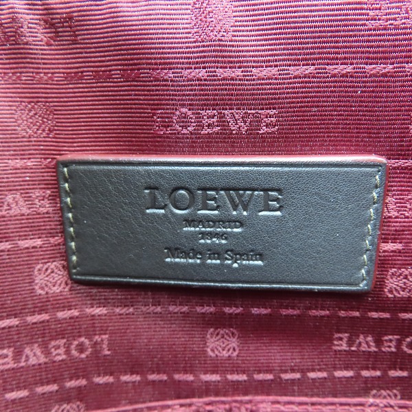 実際に弊社で買取させて頂いたLOEWE/ロエベ トートバッグ/ビジネスバッグ ブラウンの画像 5枚目
