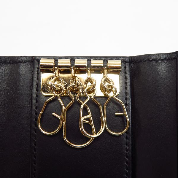 実際に弊社で買取させて頂いたPaul Smith/ポールスミス オールドレザー 牛革 キーケース PSC482の画像 6枚目