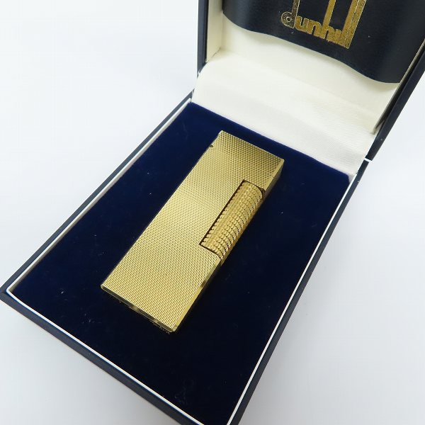 実際に弊社で買取させて頂いたdunhill/ダンヒル スリム ローラー ガスライター ゴールド
