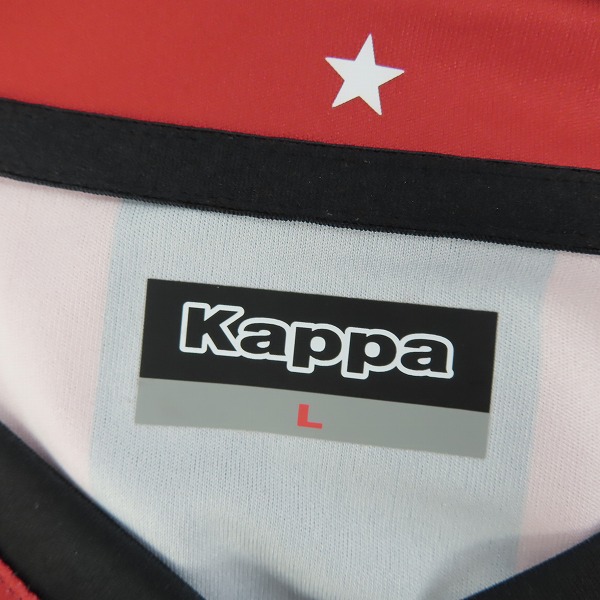 実際に弊社で買取させて頂いた【未使用】kappa/カッパ コンサドーレ札幌 15周年記念ロゴ レプリカユニホーム/Lの画像 2枚目