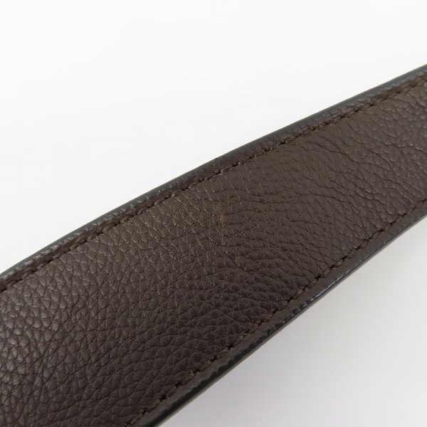 実際に弊社で買取させて頂いたDaniel&Bob/ダニエル＆ボブ  レザー ワンショルダー トートバック ブラウンの画像 6枚目