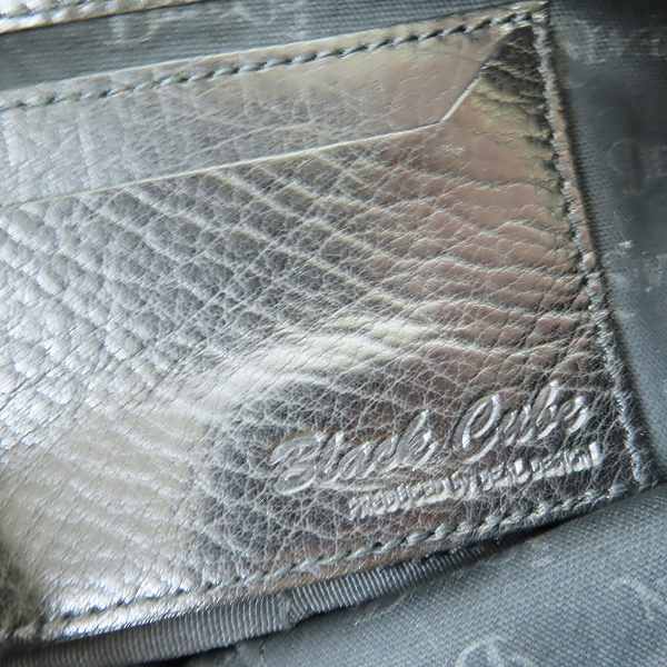 実際に弊社で買取させて頂いたDEAL DESIGN/ディールデザイン Black Cube レザー ショルダーバッグの画像 4枚目