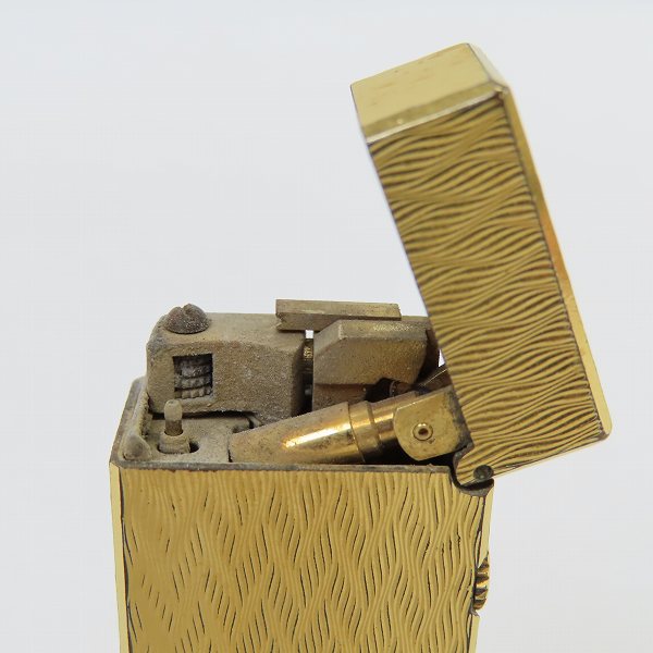 実際に弊社で買取させて頂いたdunhill/ダンヒル スリム ローラー ガスライター ゴールドの画像 7枚目