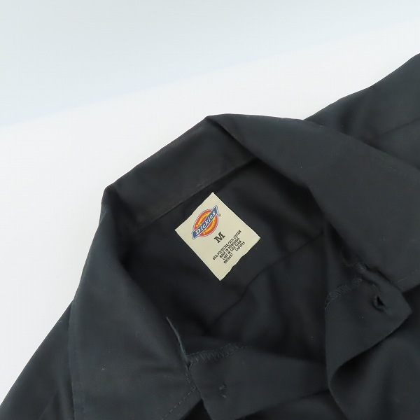 実際に弊社で買取させて頂いたDickies/ディッキーズ 半袖 ワークシャツ 1574BK/Mの画像 4枚目